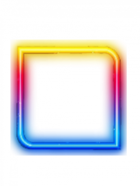 Неоновая рамка для фотошопа