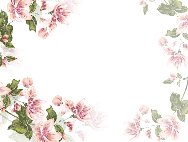 Цветочная рамка