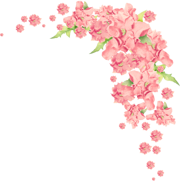 Рамка из мелких цветов