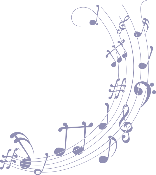 Рамка музыкальная для текста