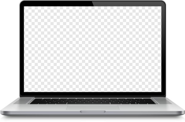 Макбук с прозрачным экраном
