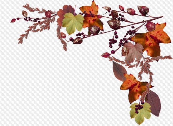 Осенний декор уголки