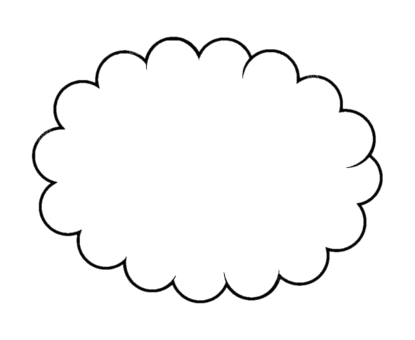Фигура облачко