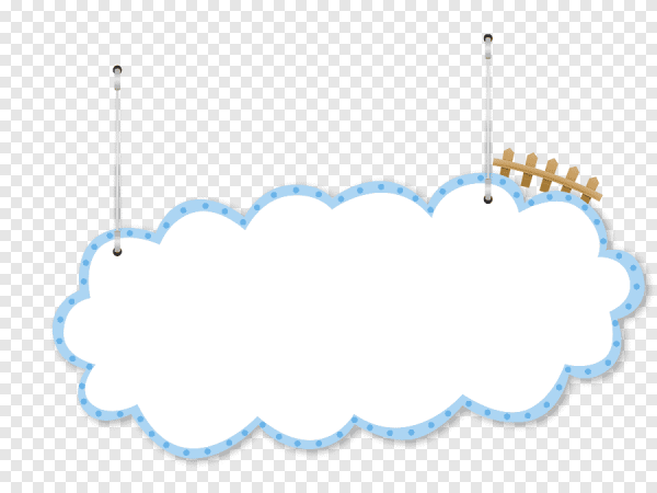 Рамка облачко для текста