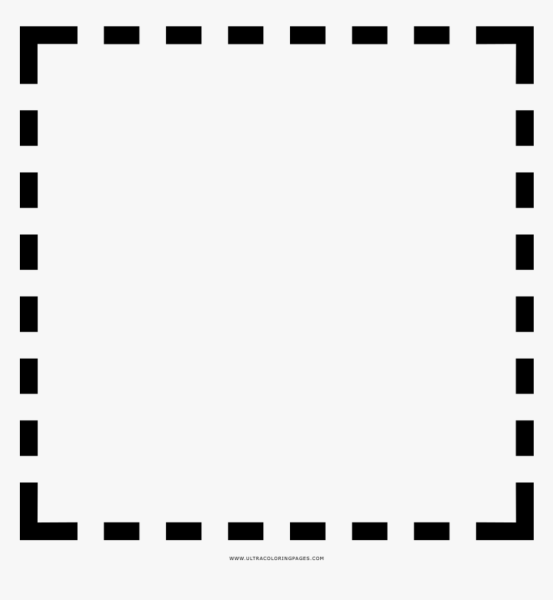 Квадрат пунктиром