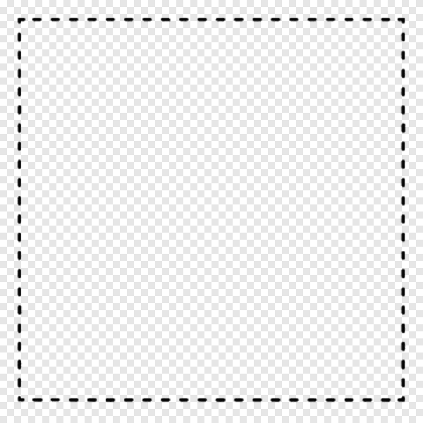 Квадрат пунктиром