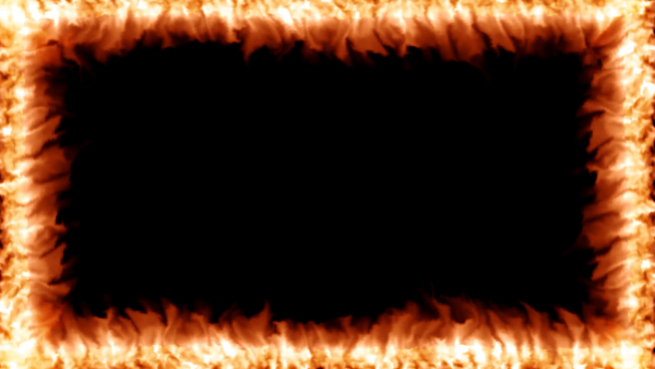 Рамка огонь