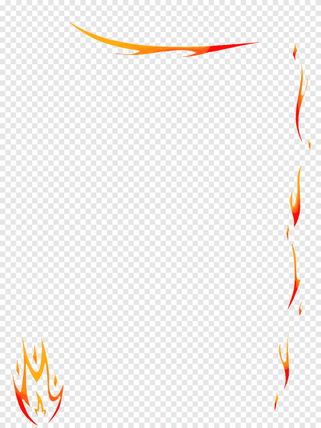 Рамка огонь для фотошопа