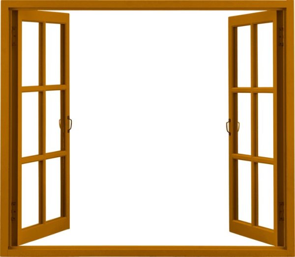 Открытое окно