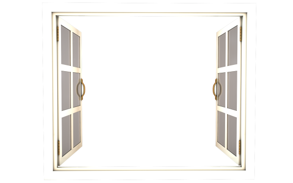 Окно на прозрачном фоне