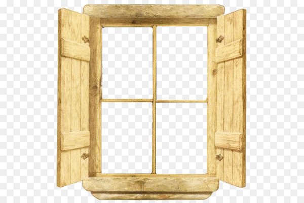 Оконная рама на прозрачном фоне