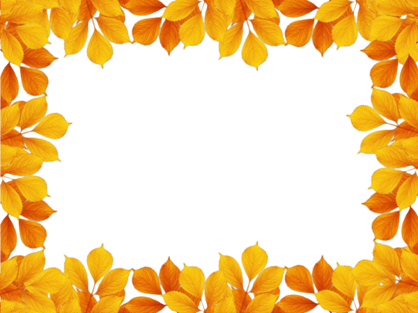 Осенняя рамка