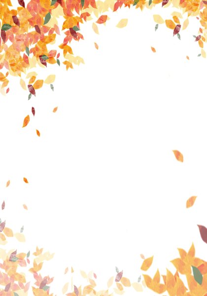 Рамка осень