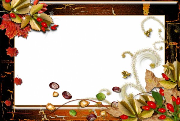Рамка осень