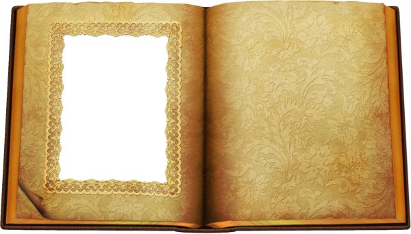 Старинный альбом для фотографий