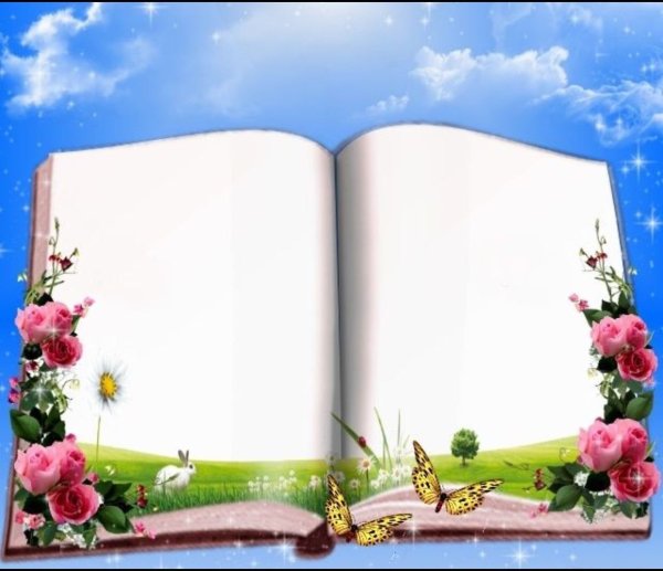 Рамка в виде книги