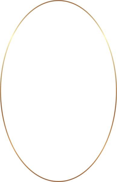 Овальная рамка простая
