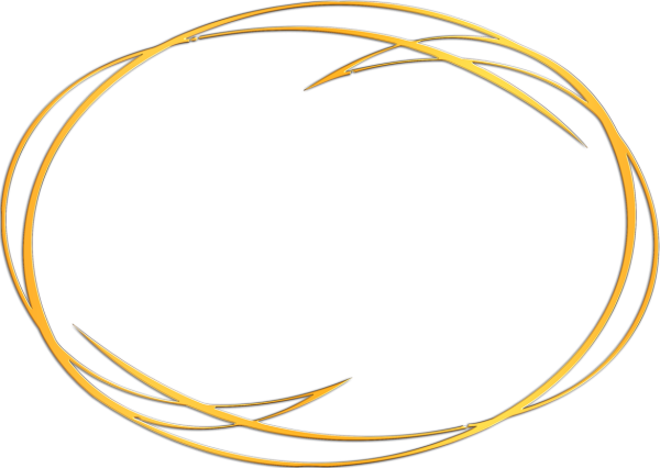 Овальные рамки для фотошопа на прозрачном фоне