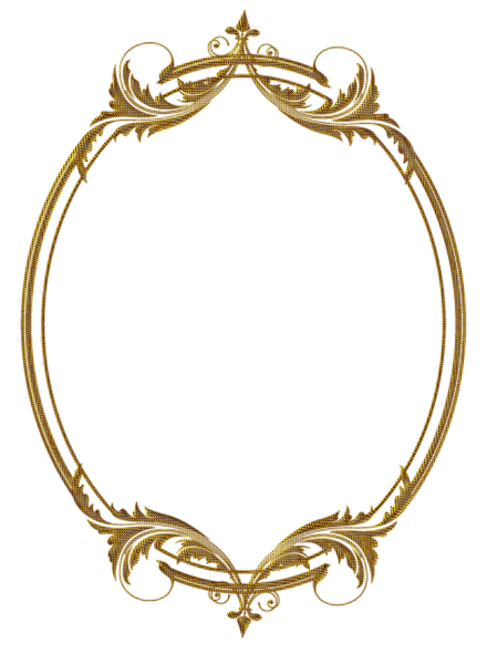 Овальная рамка