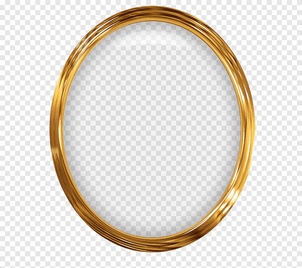 Овальная рамка