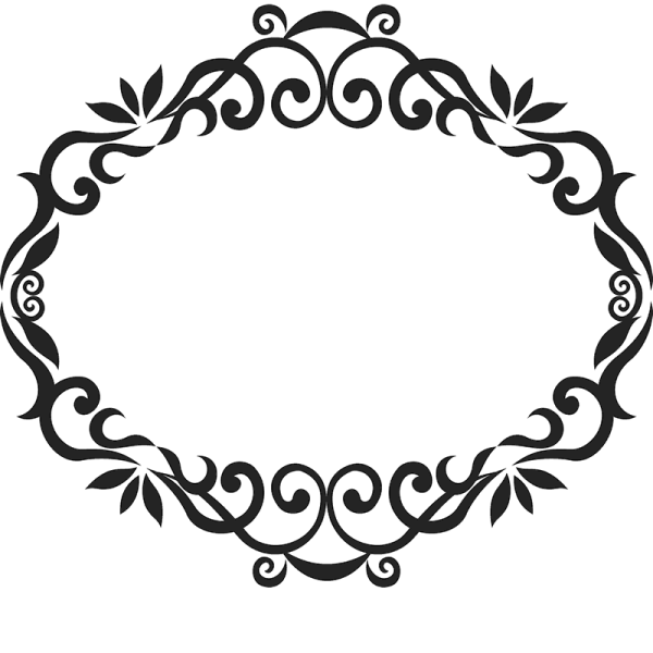 Овальный узор