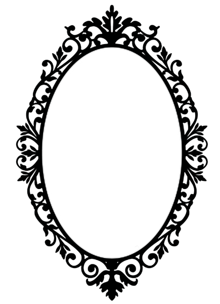 Овальная рамка