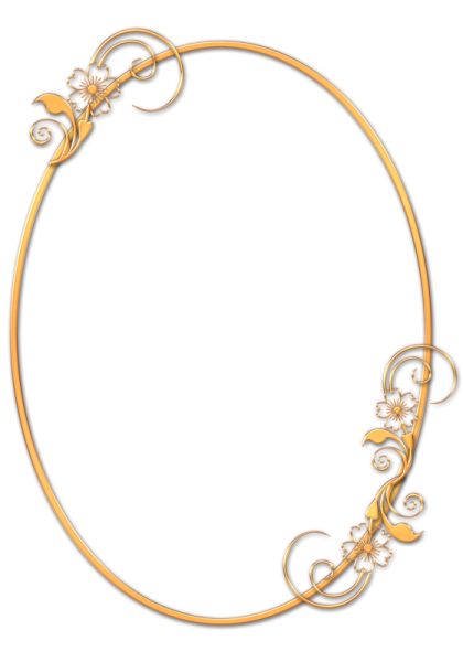 Рамки для виньеток овальные