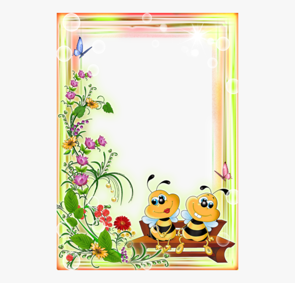 Рамка с пчелками для детского сада
