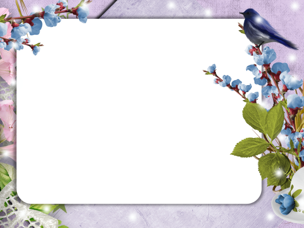 Рамка с птичками