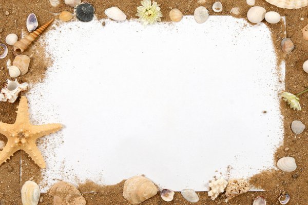 Sea Sand Top view frame