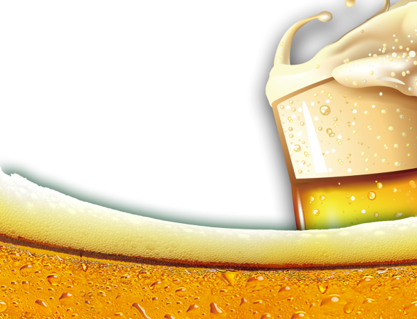 Пиво на темном фоне