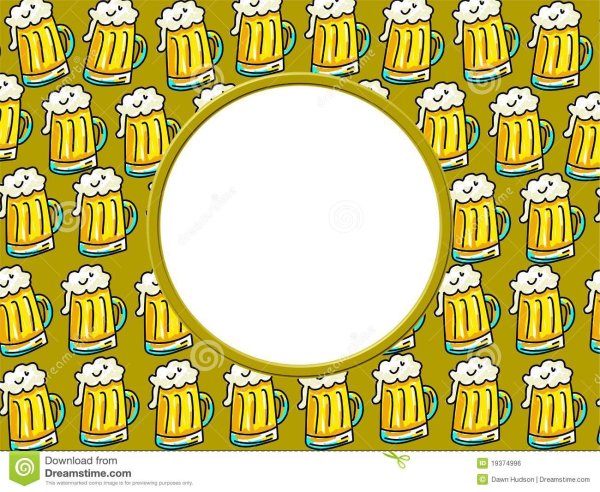 Пивная рамка для фотошопа