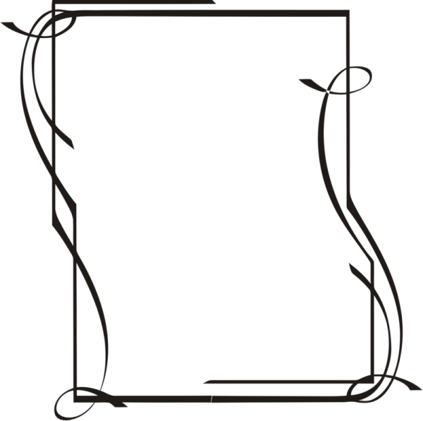 Рамка простая графическая