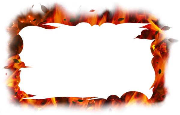Рамка огонь