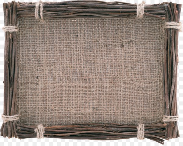 Рамка мешковина