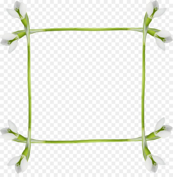 Рамка Весенняя тонкая