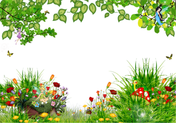 Детские рамки природы