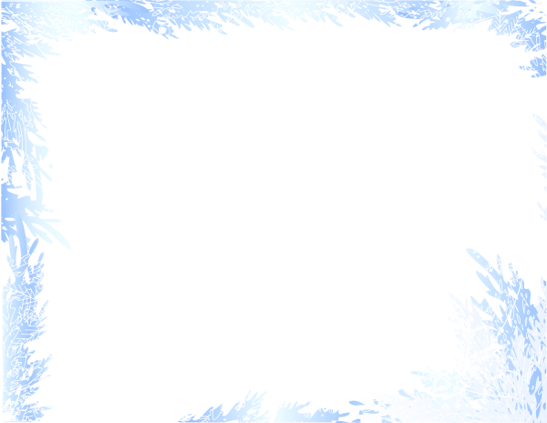 Зимняя рамка