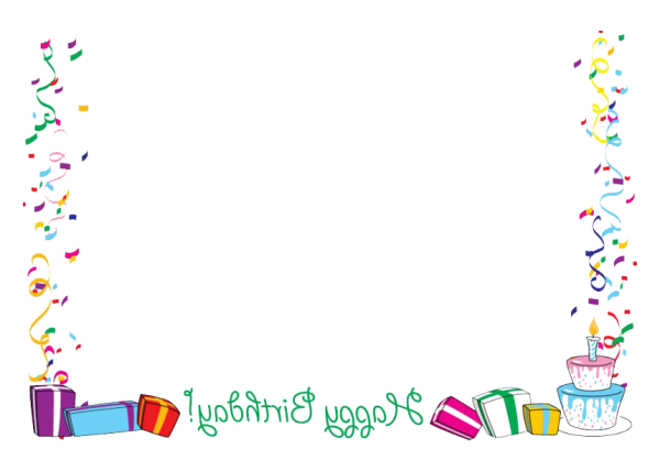 Праздничная рамка для текста