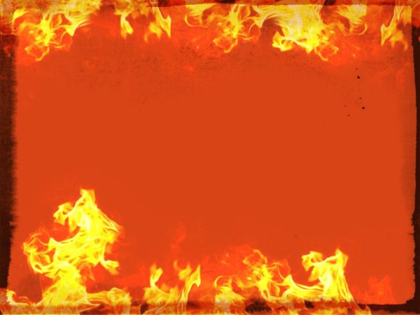 Рамка огонь