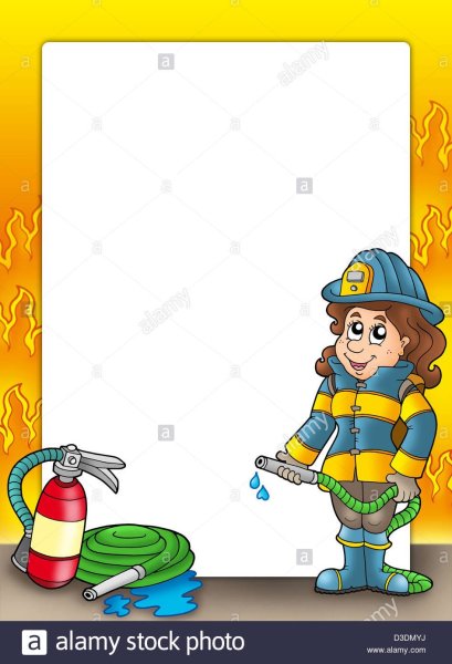 Рамка по пожарной безопасности в детском саду