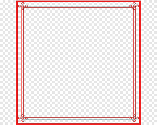 Рамка для текста красная