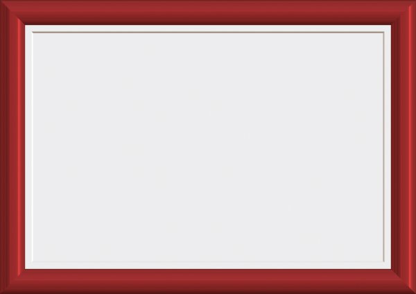 Красная рамка на прозрачном фоне