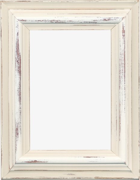 Белая деревянная рама