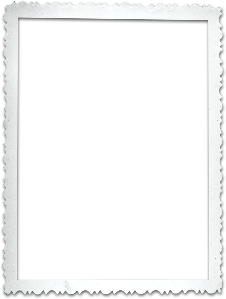Белая рамочка на прозрачном фоне