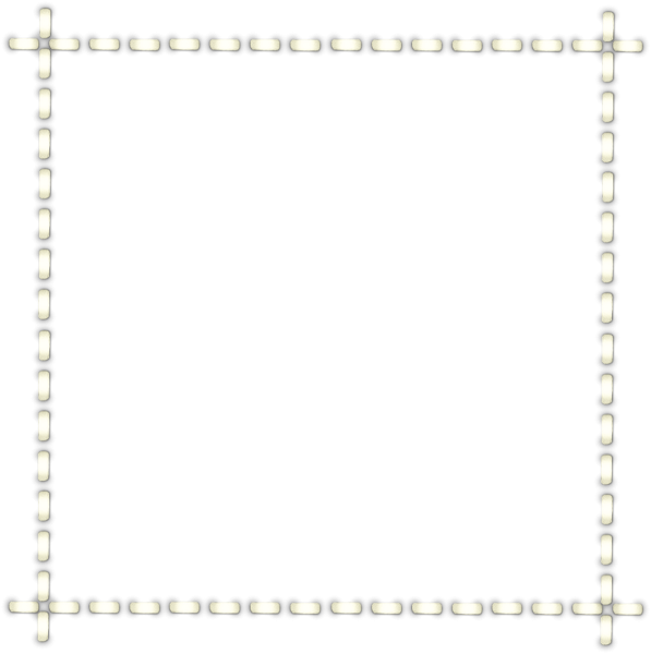 Рамка прямоугольная на прозрачном фоне