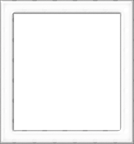 Белая рамка на прозрачном фоне