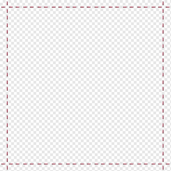 Прямоугольная рамка пунктиром