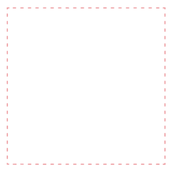 Пунктирная рамка на прозрачном фоне