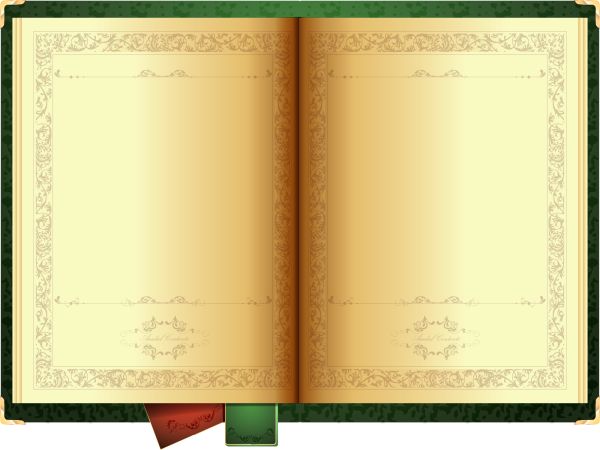 Фон в виде книги